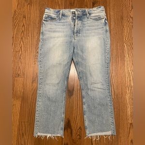 Mother Denim Button Fly Dazzler Ankle Size 32